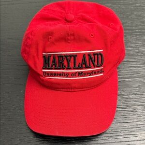 The Game Red Maryland University of Maryland Embroidered Baseball Cap